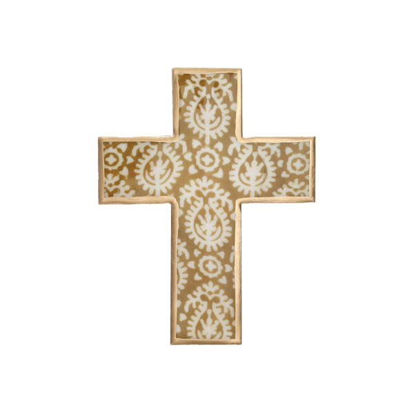 Ex voto croix baptême communion pièces uniques - Décoration